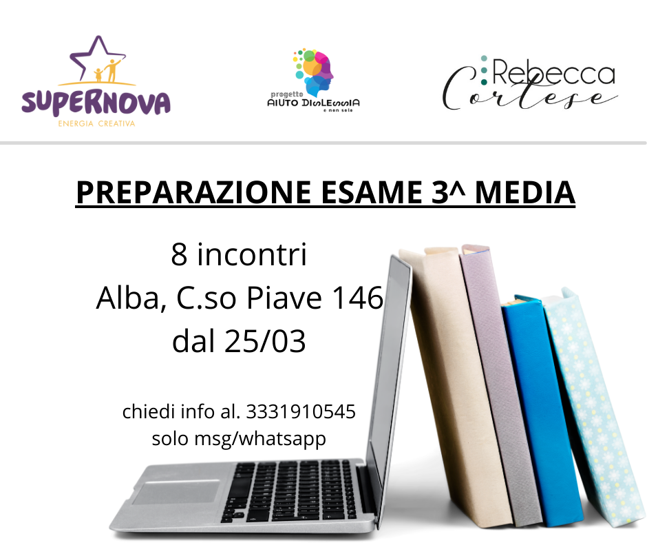 Preparazione ESAME 3^MEDIA (Alba-cn)